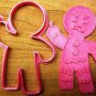 Gingy Cookie Cutter - The Gingerbread Man from Shrek - Choice of Sizes