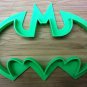 Batman Logo Cookie Cutter - Choice of Sizes (3D Printed Plastic)