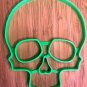 Halloween Cookie Cutters 4 - Skull, Skeleton, Bat, Jack-O-Lantern- 4 Sizes
