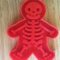 Halloween Cookie Cutters 4 - Skull, Skeleton, Bat, Jack-O-Lantern- 4 Sizes