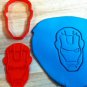 Iron Man Cookie Cutter - Choice of Sizes - 3D Printed Plastic