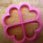 Valentine - 4 Hearts Cookie Cutter - Choice of Sizes - 3D Printed Plastic