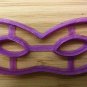 Masquerade Mask Cookie Cutter - Choice of Sizes - 3D Printed Plastic