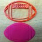 Football Cookie Cutter - Choice of Sizes (Sports) 3D Printed Plastic