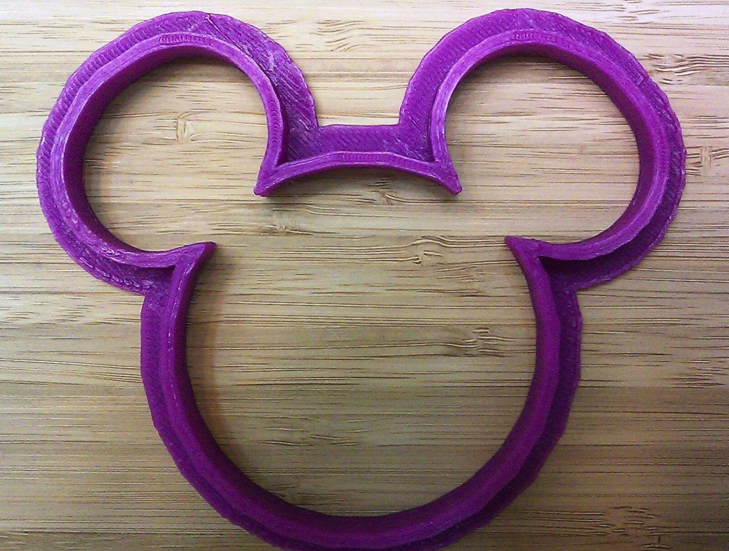 Mickey Mouse Cookie Cutter - Choice of Sizes - 3D Printed Plastic