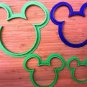 Mickey Mouse Cookie Cutter - Choice of Sizes - 3D Printed Plastic