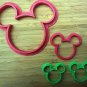 Mickey Mouse Cookie Cutter - Choice of Sizes - 3D Printed Plastic