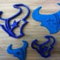 Houston Texans Cookie Cutter - Choice of Sizes (Sports Football) 3D Printed
