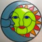 Stained Glass Style Sun and Moon- 3D Printed Plastic