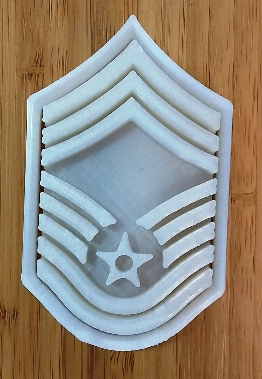 U.S. Military Air Force CMSGT Cookie Cutter (Chief Master Sergeant) 4 Sizes