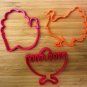Thanksgiving - Turkey Cookie Cutters - Choice of Sizes and 3 Types
