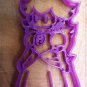 Princess Peach Cookie Cutter (Super Mario) Choice of Sizes (3D Printed Plastic)