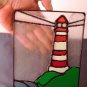 Stained Glass Style Lighthouse - 3D Printed Plastic