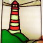 Stained Glass Style Lighthouse - 3D Printed Plastic