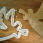 Christmas Cookie Cutters A - Angel, Star, Bells, Reindeer, Xmas Tree, Snowflake