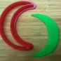 Halloween Cookie Cutters 1 - Zombie, Moon, Ghost, Bat, Jack-O-Lantern - 4 Sizes