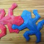 Escher Style Lizard - Choice of Sizes - 3D Printed Plastic