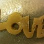 Valentine - LOVE Cookie Cutter - Choice of Sizes - 3D Printed Plastic