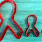 Breast Cancer Awareness Ribbon Cookie Cutter - Choice of Sizes - 3D Printed