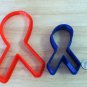 Breast Cancer Awareness Ribbon Cookie Cutter - Choice of Sizes - 3D Printed