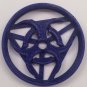 Biohazard Logo Cookie Cutter - Choice of Sizes (3D Printed Plastic)