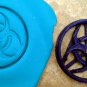 Biohazard Logo Cookie Cutter - Choice of Sizes (3D Printed Plastic)