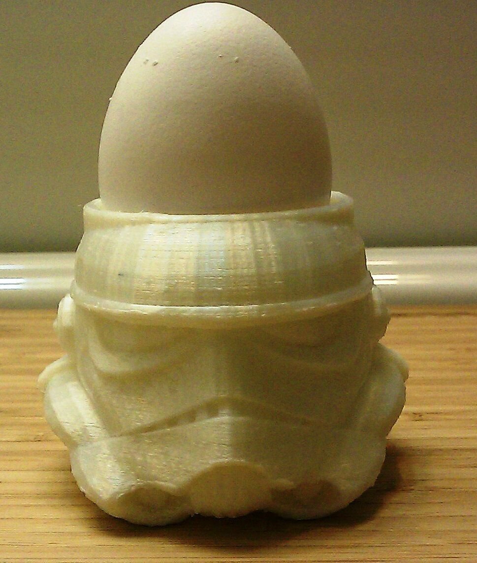 Star Wars - Storm Trooper Egg Cup - 3D Printed Plastic