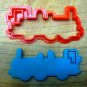 3 Piece Train Set Cookie Cutters - Choice of Sizes - 3D Printed Plastic
