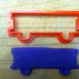 3 Piece Train Set Cookie Cutters - Choice of Sizes - 3D Printed Plastic