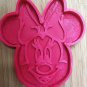 Minnie Mouse Cookie Cutter (2 piece) - Choice of Sizes - 3D Printed Plastic