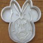Minnie Mouse Cookie Cutter (2 piece) - Choice of Sizes - 3D Printed Plastic