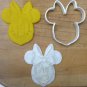 Minnie Mouse Cookie Cutter (2 piece) - Choice of Sizes - 3D Printed Plastic
