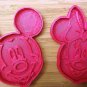 Minnie Mouse Cookie Cutter (2 piece) - Choice of Sizes - 3D Printed Plastic