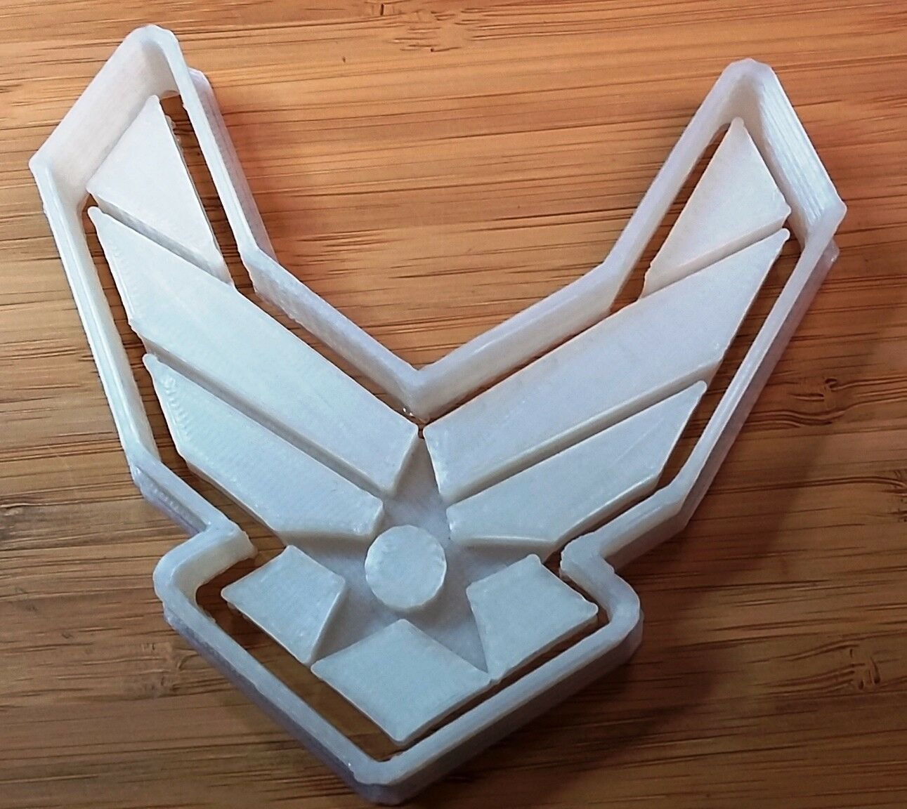 U.S. Military Air Force Logo 2 Piece Cookie Cutter - Choice of Sizes