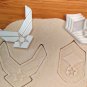 U.S. Military Air Force Logo 2 Piece Cookie Cutter - Choice of Sizes