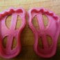 Baby Shower Cookie Cutters: Baby Bottle, Foot Prints - Choice of Sizes