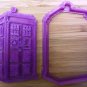 Dr Who Type - Tardis Cookie Cutter - Choice of Sizes - 3D Printed Plastic