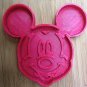 Mickey Mouse Cookie Cutter (2 piece) - Choice of Sizes - 3D Printed Plastic