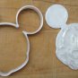 Mickey Mouse Cookie Cutter (2 piece) - Choice of Sizes - 3D Printed Plastic