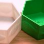 Hexagon Galapagos Bowl with Fish - Choice of Sizes - 3D Printed Plastic