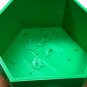 Hexagon Galapagos Bowl with Fish - Choice of Sizes - 3D Printed Plastic