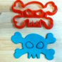 Jolly Roger Pirate Cookie Cutter - Choice of Sizes (3D Printed Plastic)