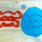 Jolly Roger Pirate Cookie Cutter - Choice of Sizes (3D Printed Plastic)