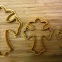 Fancy Cross Cookie Cutter - Choice of Sizes - 3D Printed Plastic