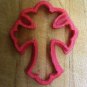 Fancy Cross Cookie Cutter - Choice of Sizes - 3D Printed Plastic
