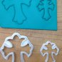 Fancy Cross Cookie Cutter - Choice of Sizes - 3D Printed Plastic