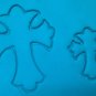 Fancy Cross Cookie Cutter - Choice of Sizes - 3D Printed Plastic