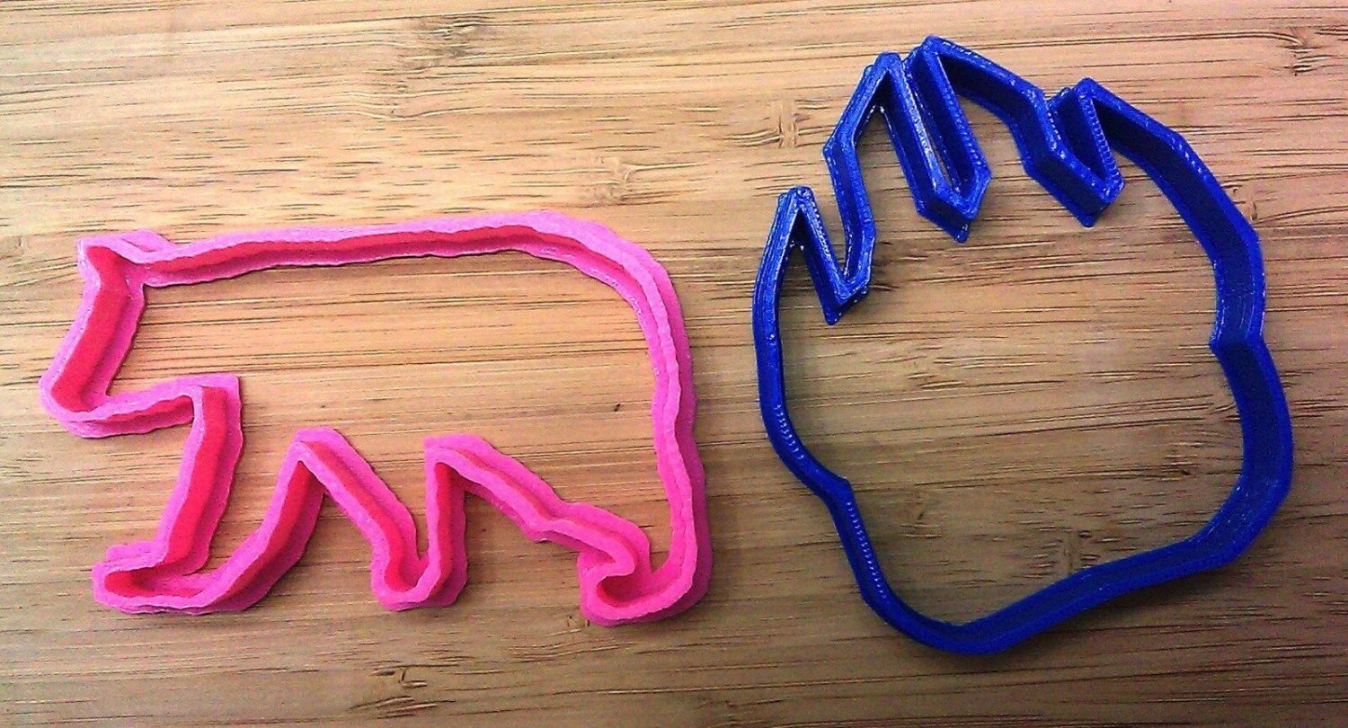 Bear Paw Cookie Cutters Small
