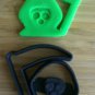 Halloween Cookie Cutters 5 - Grim Reaper, Skeleton, Ghost, Bat - Choice of Sizes