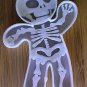 Halloween Cookie Cutters 5 - Grim Reaper, Skeleton, Ghost, Bat - Choice of Sizes